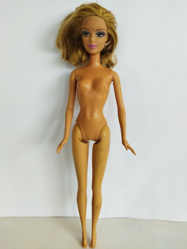 Barbie Flexible Castaño Cabello Corto Lacio 1999