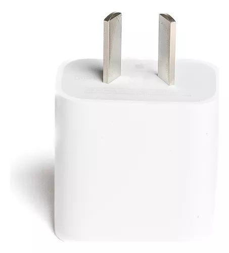 Cargador iPhone Carga Rápida 20w C/ Cable Lightning Original