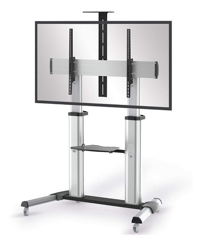 Soporte Pedestal Con Rueda Tv De 60 A 100 PuLG Rack Aluminio