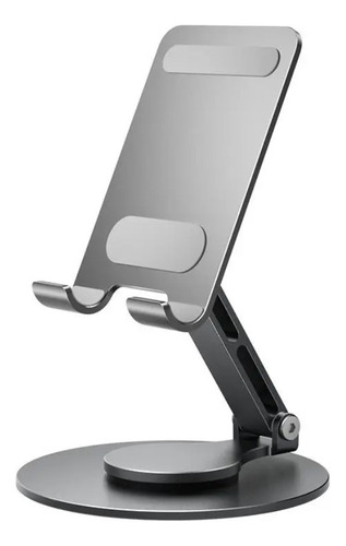 Soporte Celular iPad Tablet Escritorio Giratorio Aluminio