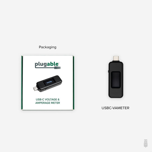 Medidor Voltaje Amperaje Usb-c Pantalla Oled