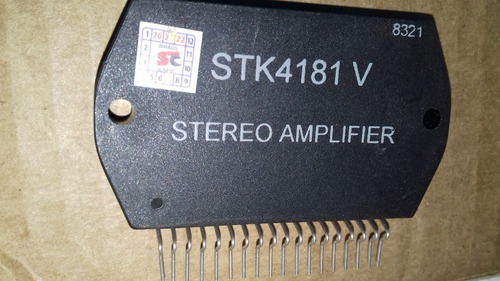 Stk4181 V + 10 Irf640 + 10 Cap 22x50v + 2 P17p06 + 2 P30n06