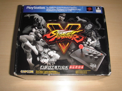 Street Fighter V Fight Stick Alpha Madcatz (ps4 Completo)