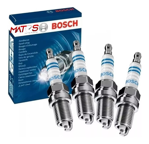 Velas De Iginição Vw Gol G4 City 1.6 2011 2012 2013 Bosch