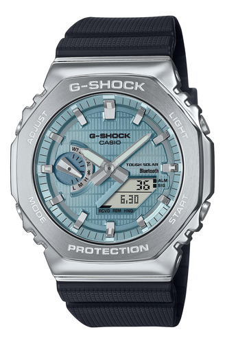 Reloj G-shock Casio G-steel Con Conexión Solar Gbm2100a-1a2