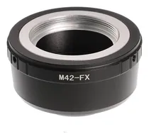 Comprar Adaptador Lente Montura M42 A Fujifilm Fx X-pro1 X-t10 X-t20