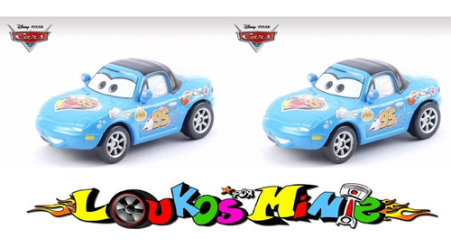 Disney Cars Dinoco Mia & Tia Original Mattel Loose