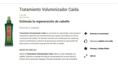 Kit Anticaída Salerm Biokera Estimula Crecimiento De Cabello