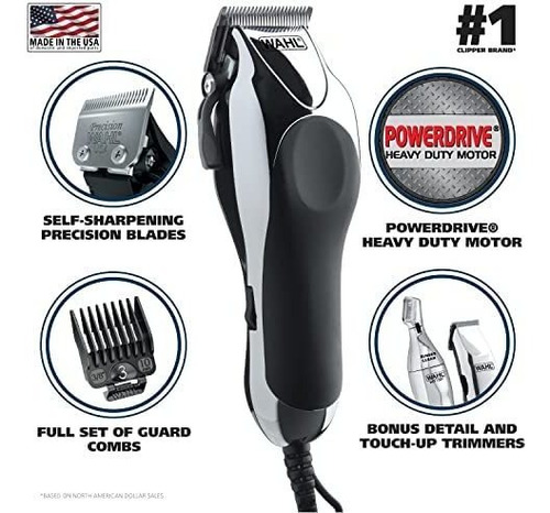 Kit De Barbería Casero Máquinas Para Cortar Cabello