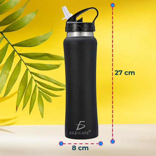 Termo Botella Deportiva Asilada Acero Inoxidable 600ml