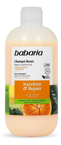 Babaria Shampoo Nutre Y Repara 500 Ml