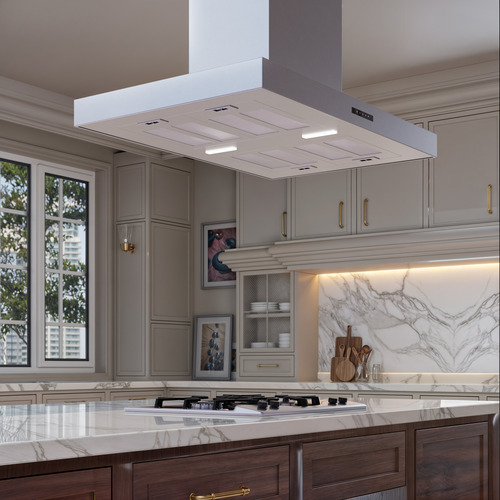 Campana Extractor Purificador Isla Lt 60cm - Tst