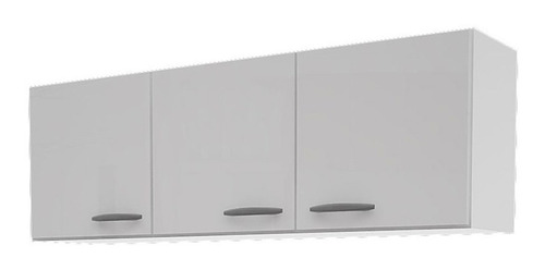 Alacena Blanca Delos Cocina 3 Puertas 140x32 Cm Envio Oferta