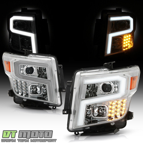 Par Faros Led Nissan Titan Xd Sv 2018 5.6l