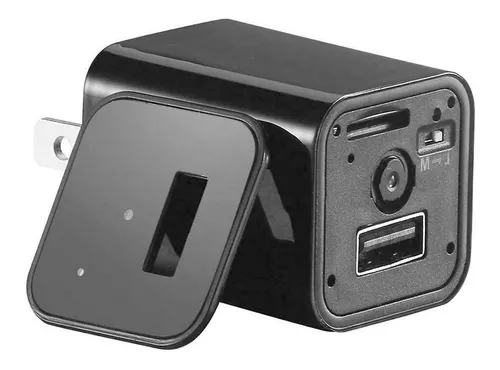 Cámara Espía para Casa y oficina Camuflada en un Cargador USB
