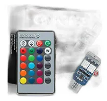 Comprar Bombilla Led Rgb T10 Cottonbell 194 W5w 168 Con Control Remo