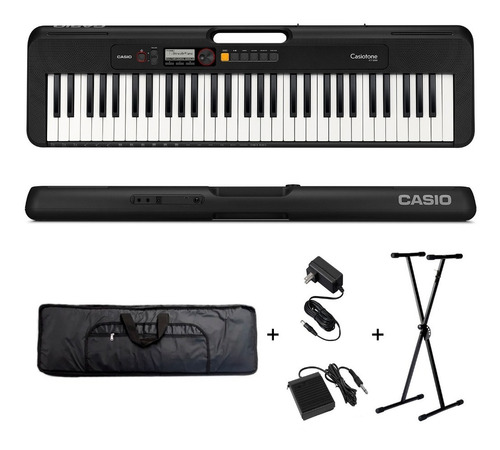 Teclado Casio Ct-s200 61 Teclas Usb Soporte Funda Pedal Cuo