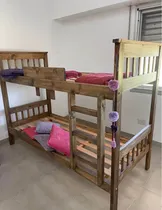 Comprar Cama Cucheta Superpuesta 1 Plaza, Pino Macizo. Zona Cañuelas Cedro Cama Cucheta