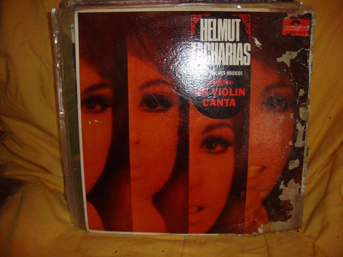 Vinilo Helmut Zacharias Un Violin Canta O2