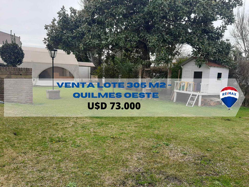 Imagen 1 de 8 de Venta Lote Quilmes Oeste
