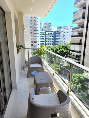 Hermoso Apartamento Finamente Amueblado, Piantini, 1 Habitación, Jacuzzi, Gym, Terraza