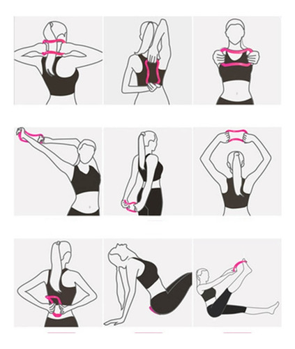 O 2 Circulo Anillo De Yoga Entrenamiento Resistencia Pilates