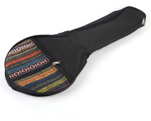 Funda Para Banjo, 4 Cuerdas, Estilo Étnico, De Algodón, Ajus