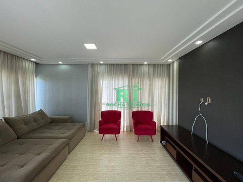 Imagem 4 de 30 de Apartamento Frente Mar, Reformado E Decorado, 3 Dormitórios Sendo 3 Suítes, 1 Vaga De Garagem, Pitangueiras, Guarujá/sp - Ap2743