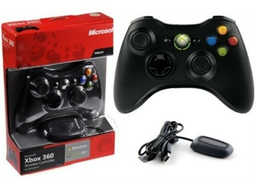 Gamepad Microsoft Xbox 360 Y Pc Gamer Inalambrico Tranza