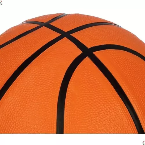 Bola de Basquete Oficial Basketball Borracha Lifesyle Vazia Laranja