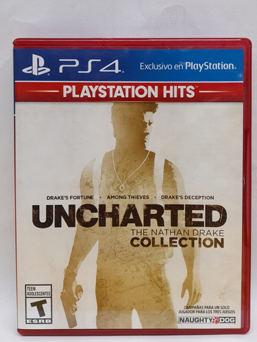 Uncharted Collection Ps4  En Perfecto Estado 