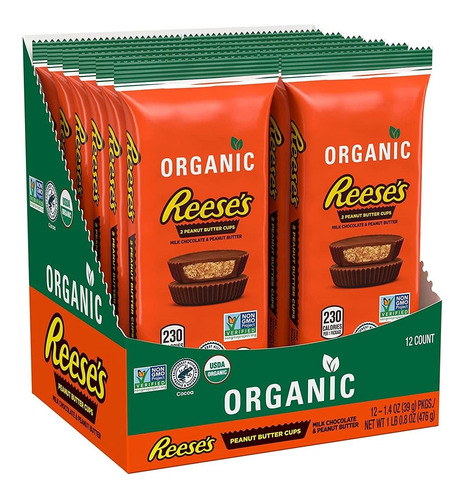 Reeses Tazas De Mantequilla De Maní De Chocolate Con Leche O