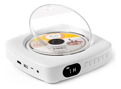 Leitor Portátil De Dvd/cd Com Bt, Controle Remoto, Fm, Conex