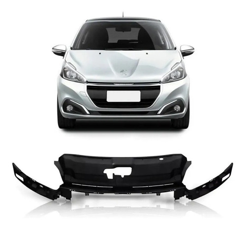 Armadura Do Parachoque Frontal Original Peugeot 208