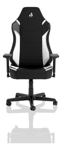 Silla Gaming Nitro Concepts X1000 Color Negro/Blanco Material del tapizado Tela y Cuero PU