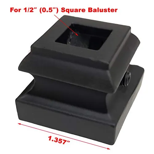 Base Plana Balaustre Tornillo De Ajuste Usar Balaustres...