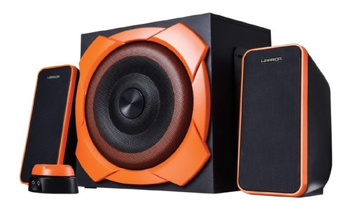 Imagem 7 de 7 de Caixa De Som Gamer Pc Notebook 50w Rms 2.1 Super Bass P2 Aux