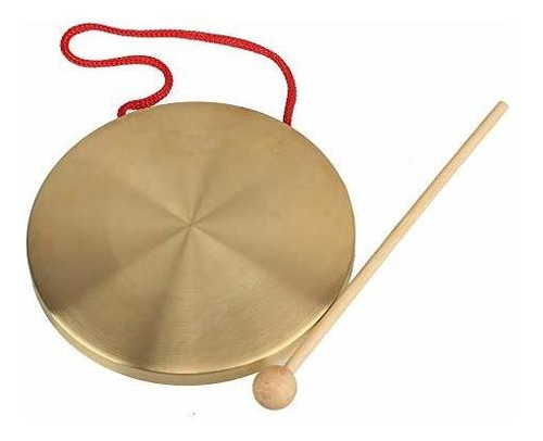 Yibuy 15,5 Cm Instrumentos De Latón Platillos De Cobre Gong