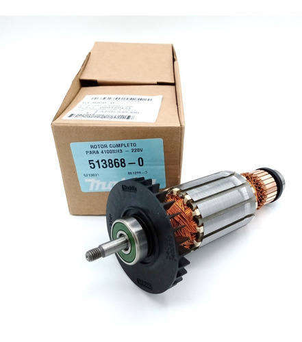 Induzido Rotor Completo P/4100nh3 220v Makita 513868-0