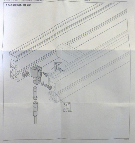 Soporte De Interruptor Rexroth 3 842 542 555