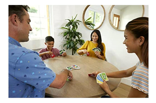 Mattel Games Uno Juego De Cartas Uno Flex Para Niños De 7