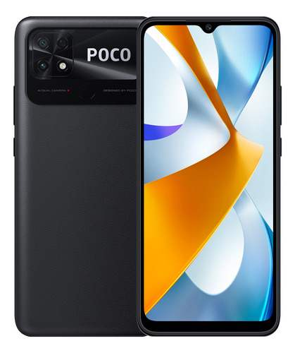 Celular Xiaomi Poco C40 Dual Sim 64gb Black 4gb Ram