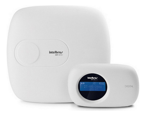 Kit Alarme 4 Sensor Presença Sem Fio Amt 2018e App Intelbras
