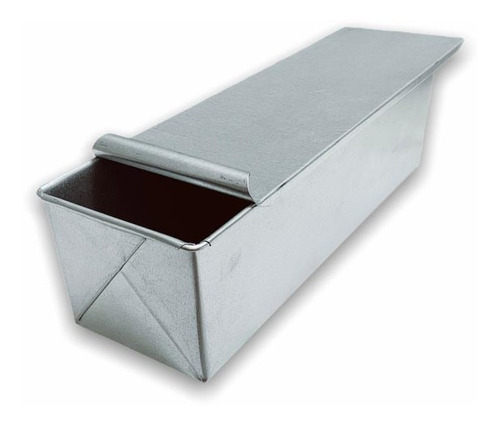 Pack 5 Moldes Para Pan De Caja C/tapa Zitro Alum Grande 33cm