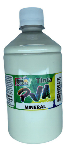 Tinta Pva Para Artesanato Fosca 500ml True Colors Cor Mineral