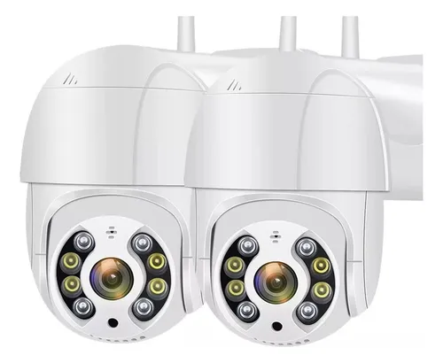 comprar Kit 2 Câmera Segurança Wifi Auto Traking A8 App Icsee Full HD