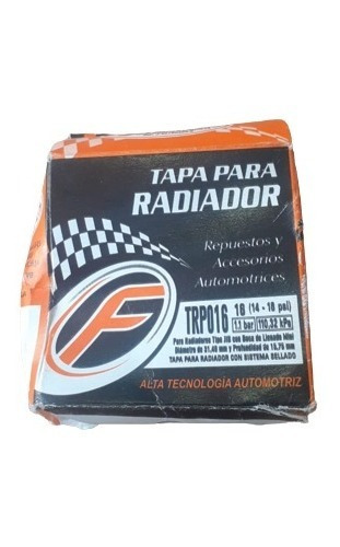 Tapa Radiador Pequeña 16lbs Gra Vitara Elantra Santa Trp016