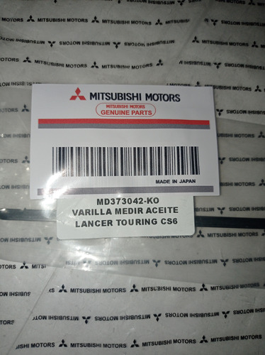 Varilla Aceite Motor Mitsubishi Lancer Tauring 2.0 Tienda Ch