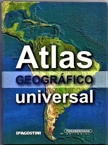Mini Atlas Geográfico Universal - De Agostini - En Español