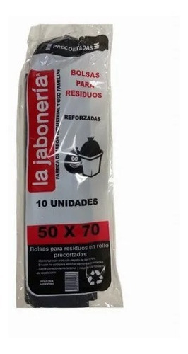 Bolsas De Basura Consorcio 50x70 Reforzadas X20 Unidades